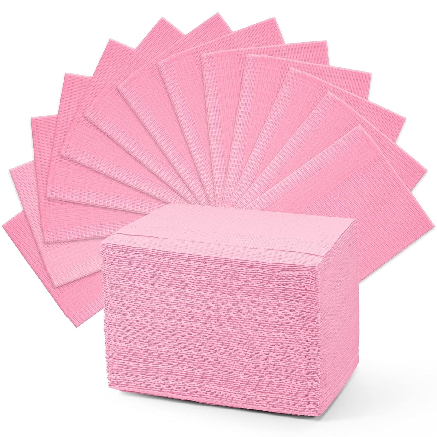 Bavoirs pour tatouage 125 pieces (noir ou rose)