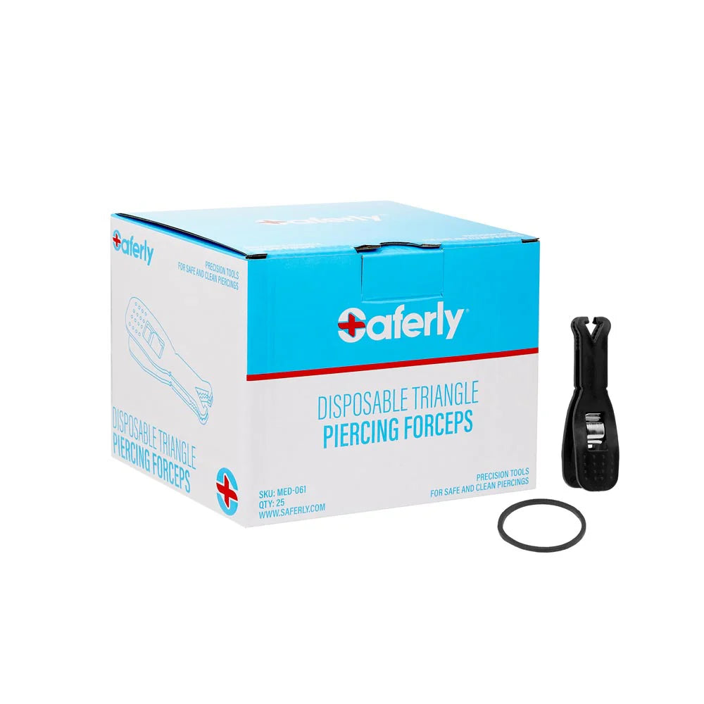 Pinces Triangulaires pour Piercing Saferly
