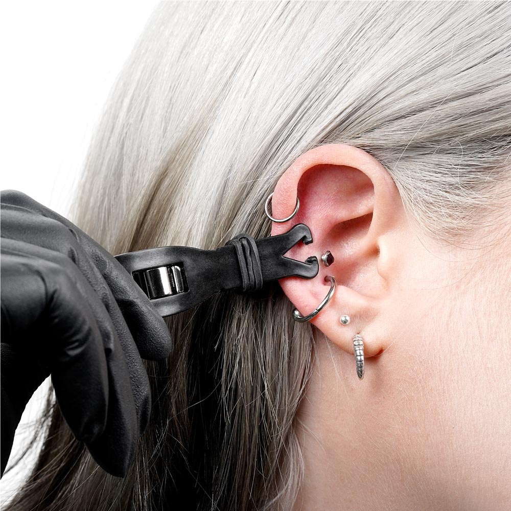 Pinces Triangulaires pour Piercing Saferly