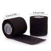 Bandages adhésifs - 6 Rouleaux - Noir ou Camouflage