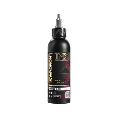 Kwadron Inx™ Tattoo Ink - Enriched Black 240ml (Version UE REACH)