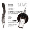 Pigments de Maquillage Permanent - Nuva Colors Bown N Black 20 - PMU